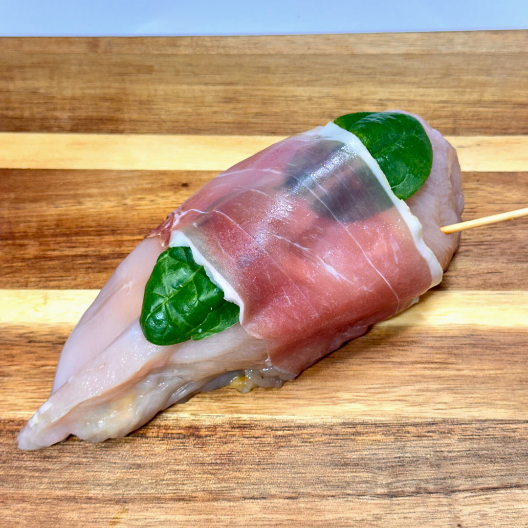 Prosciutto Wrapped Chicken Breast