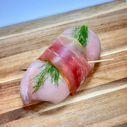 Prosciutto Wrapped Chicken Breast